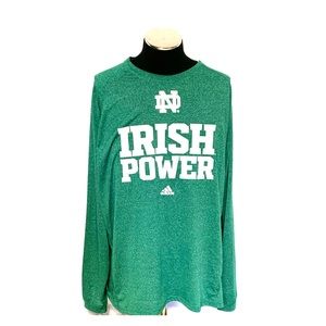 NCAA Adidas Notre Dame Irish Power Long Sleeve